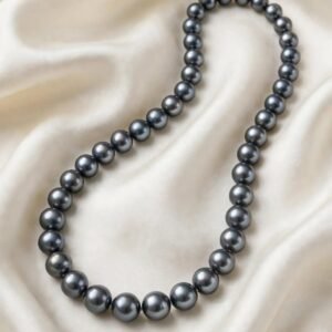 Classic Grey Pearl Necklace