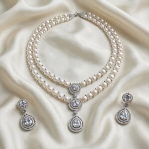 Mini Pearl Necklace Set