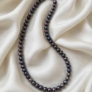 Multicolor Accent Pearl Necklace